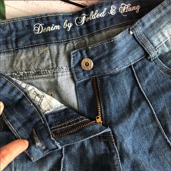 Folded & Hung Jean Shorts - Picture 2 of 5